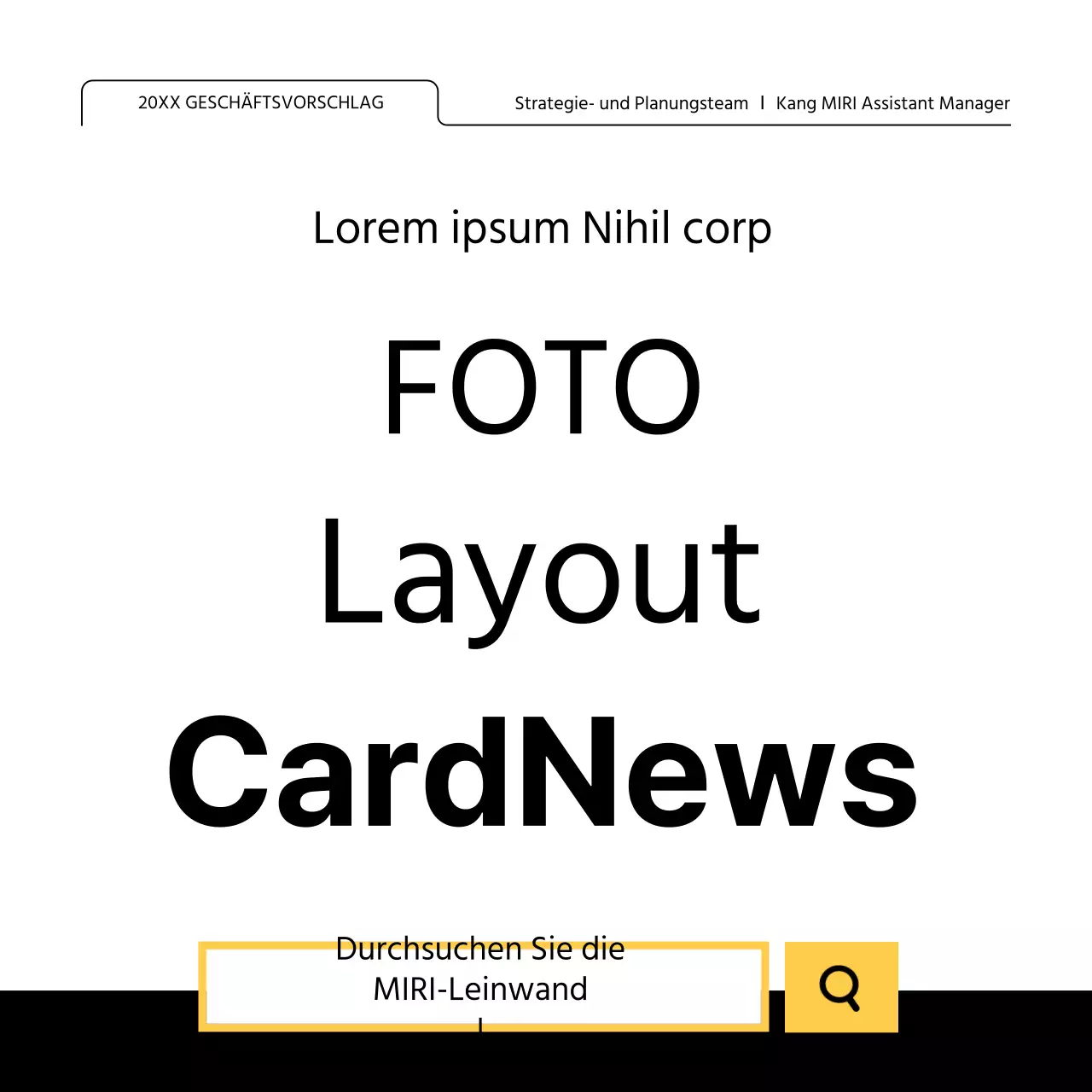 Fördern Sie ein Layout-Design mit vielen einfachen Fotorahmen in Weiß und Schwarz