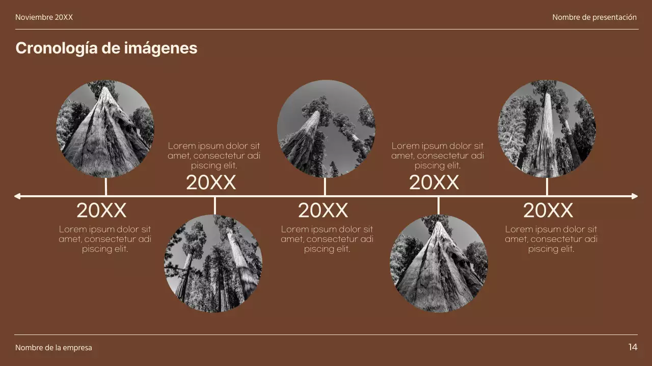 Caqui y marrón Minimal Diverse Layout Pages Informe