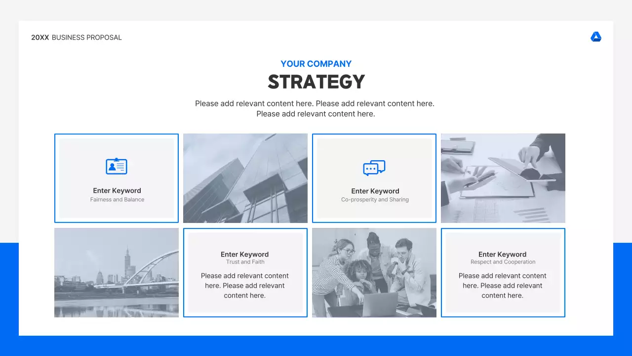 Blue Professional Business Proposal Presentation