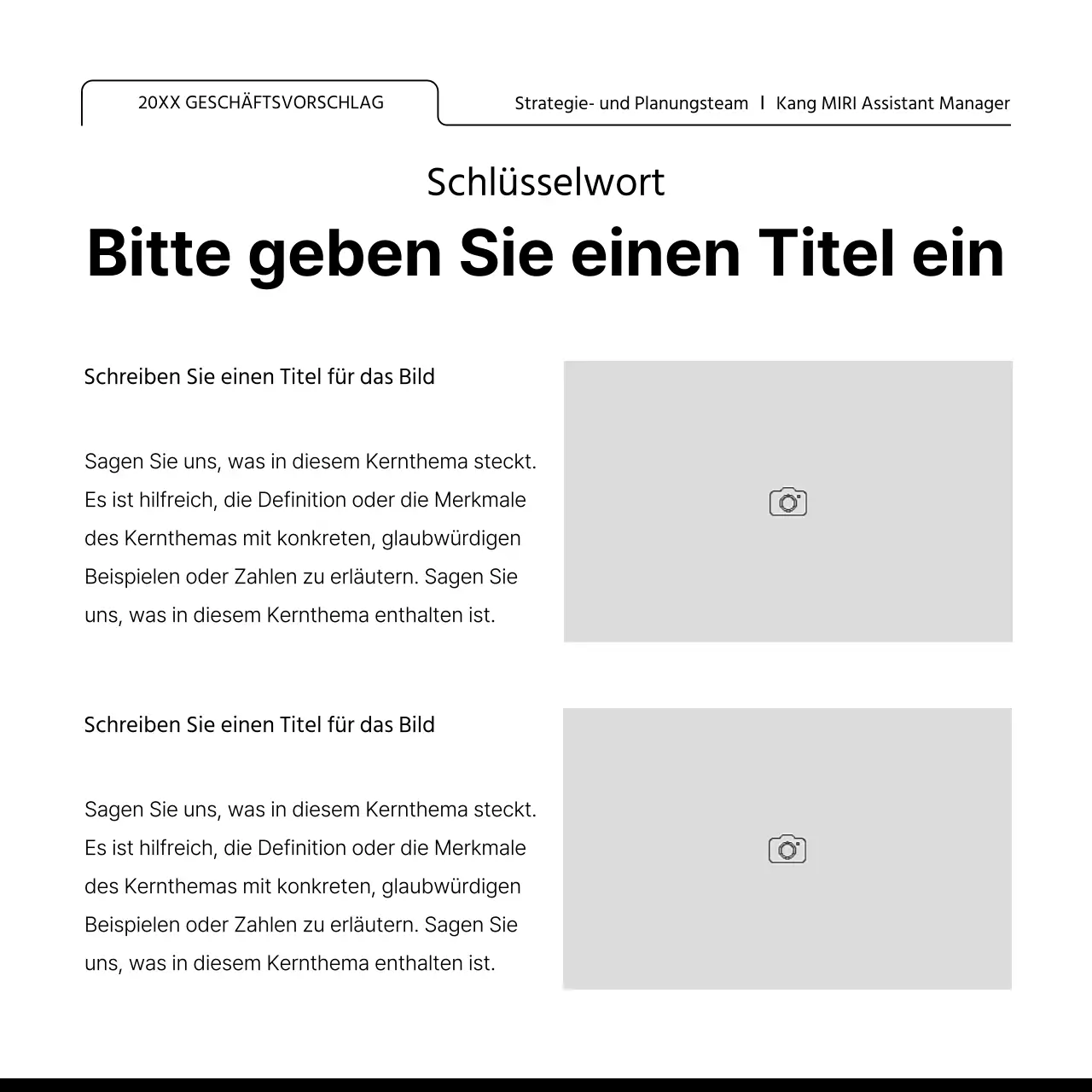 Fördern Sie ein Layout-Design mit vielen einfachen Fotorahmen in Weiß und Schwarz