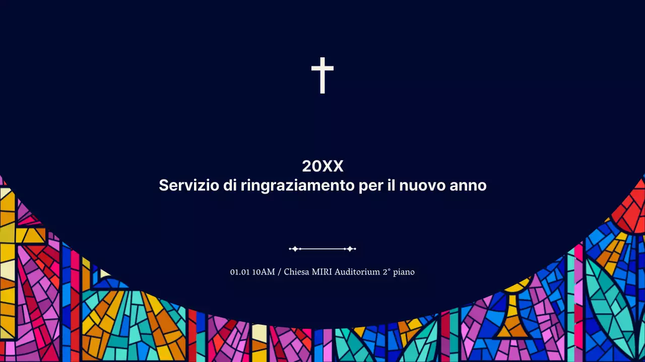 Una guida alle funzioni religiose semplici in blu navy e beige