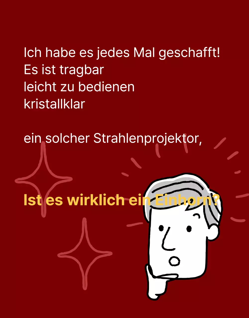 Rote, einfache Elektronik-Produktbeschreibung