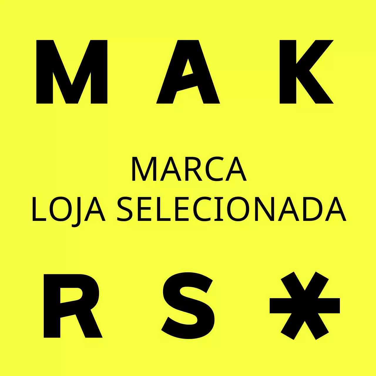 Um cartaz simples e de linhas simples para uma loja editorial de marca