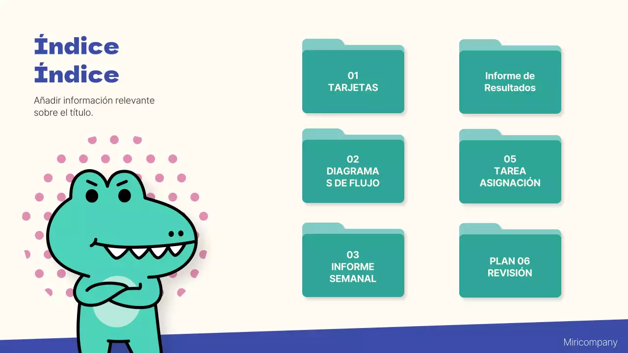 Informe del estudio de marketing Blue and Mint Simple