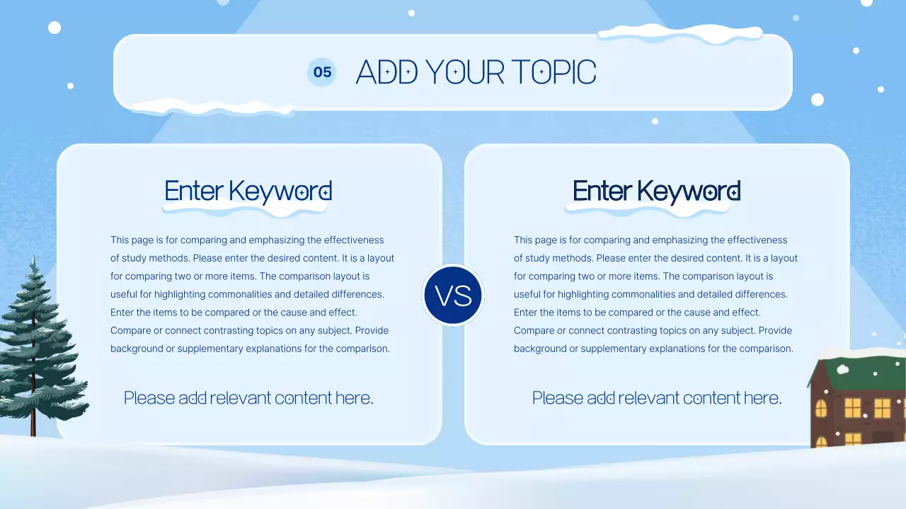 블루 모던 휴가 오리엔테이션 가이드 프레젠테이션