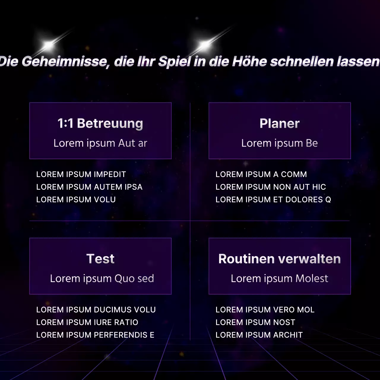 Werben Sie für die "Back-to-School"-Angebote von purple cyber