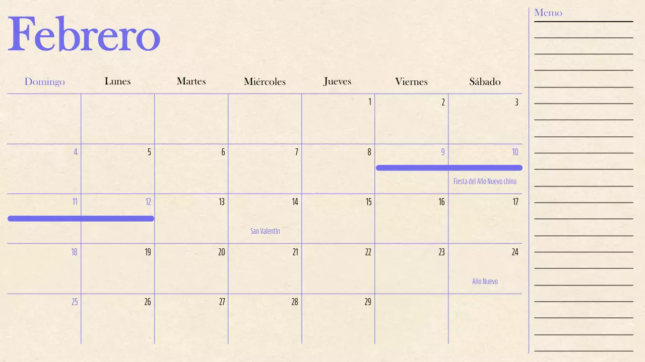 Un arco iris de agendas de moda