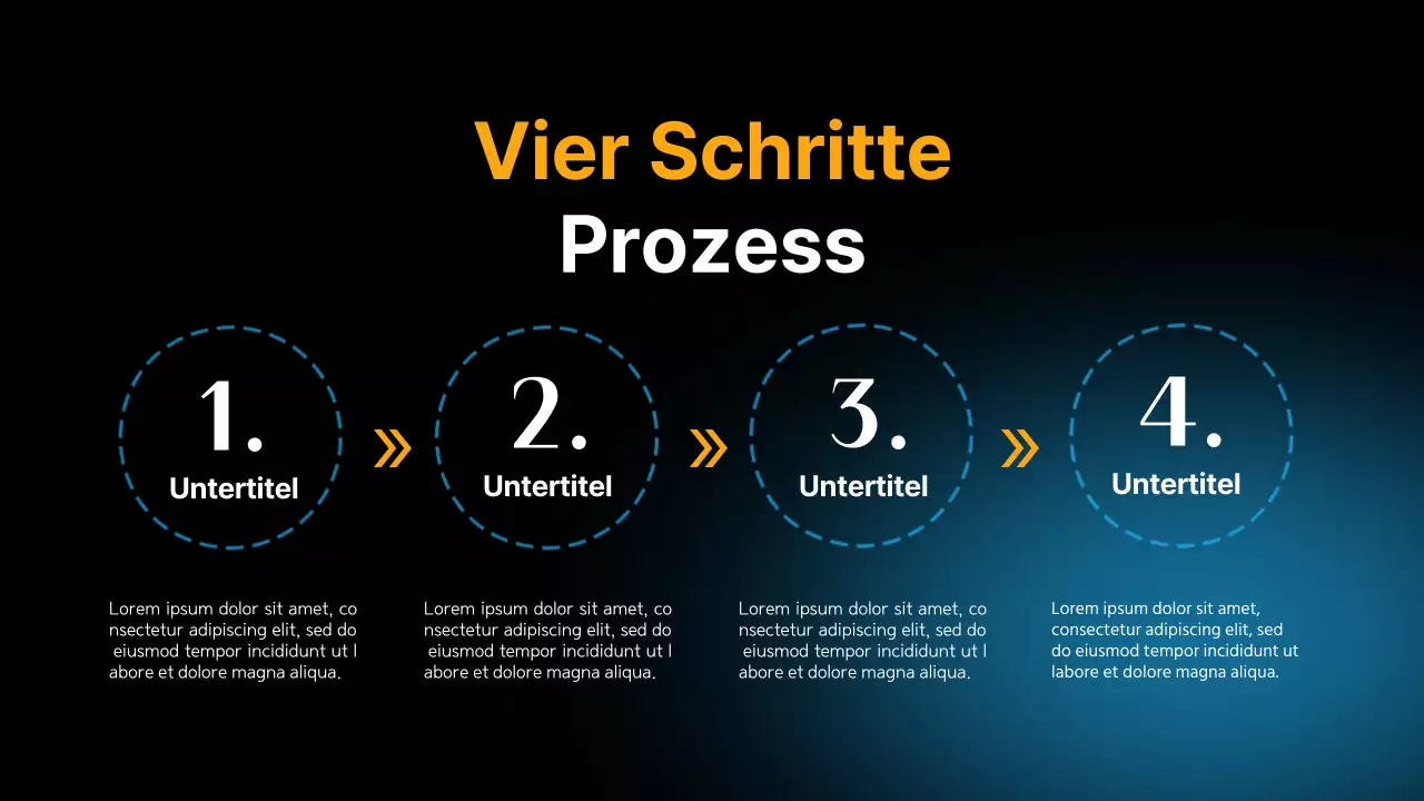 Schwarz und Blau Modern Vielseitig Layout Seite Material