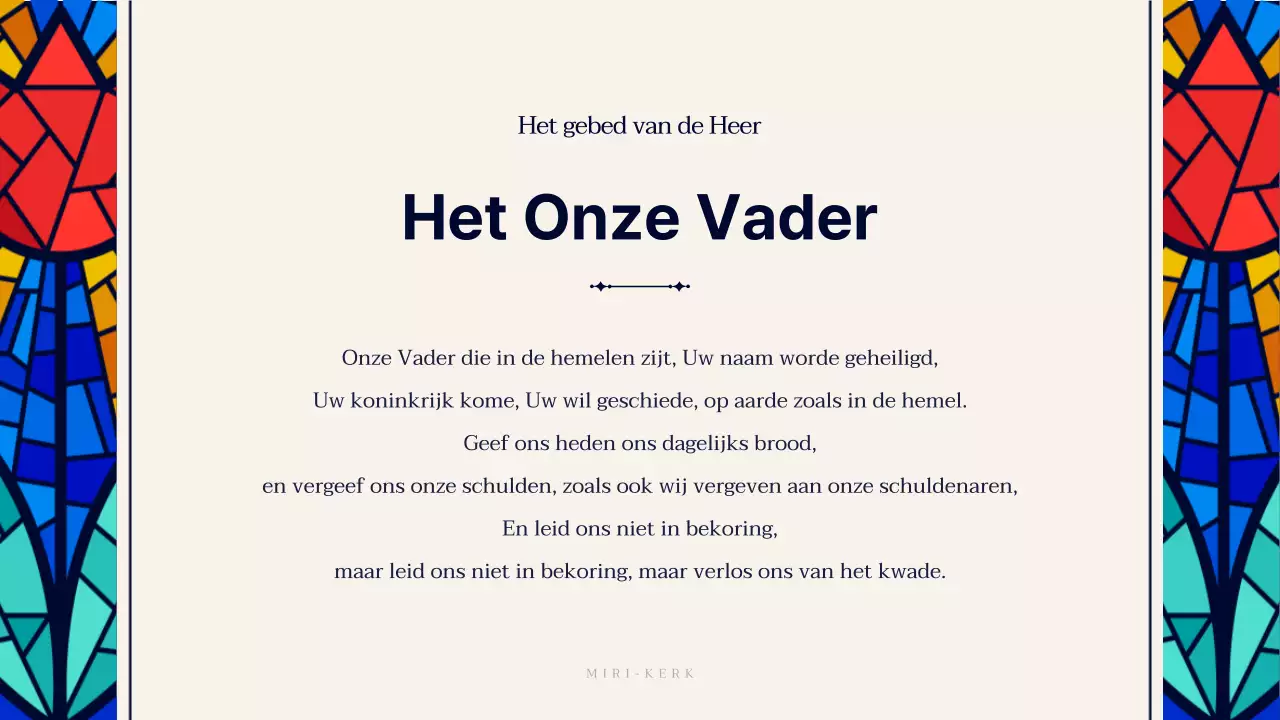 Een gids voor eenvoudige kerkdiensten in marineblauw en beige