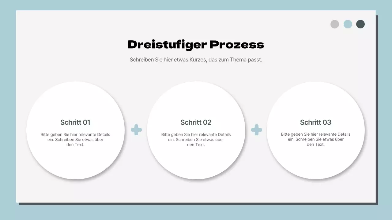 Himmelblau und Weiß Klassisches Mehrseiten-Layout Bericht