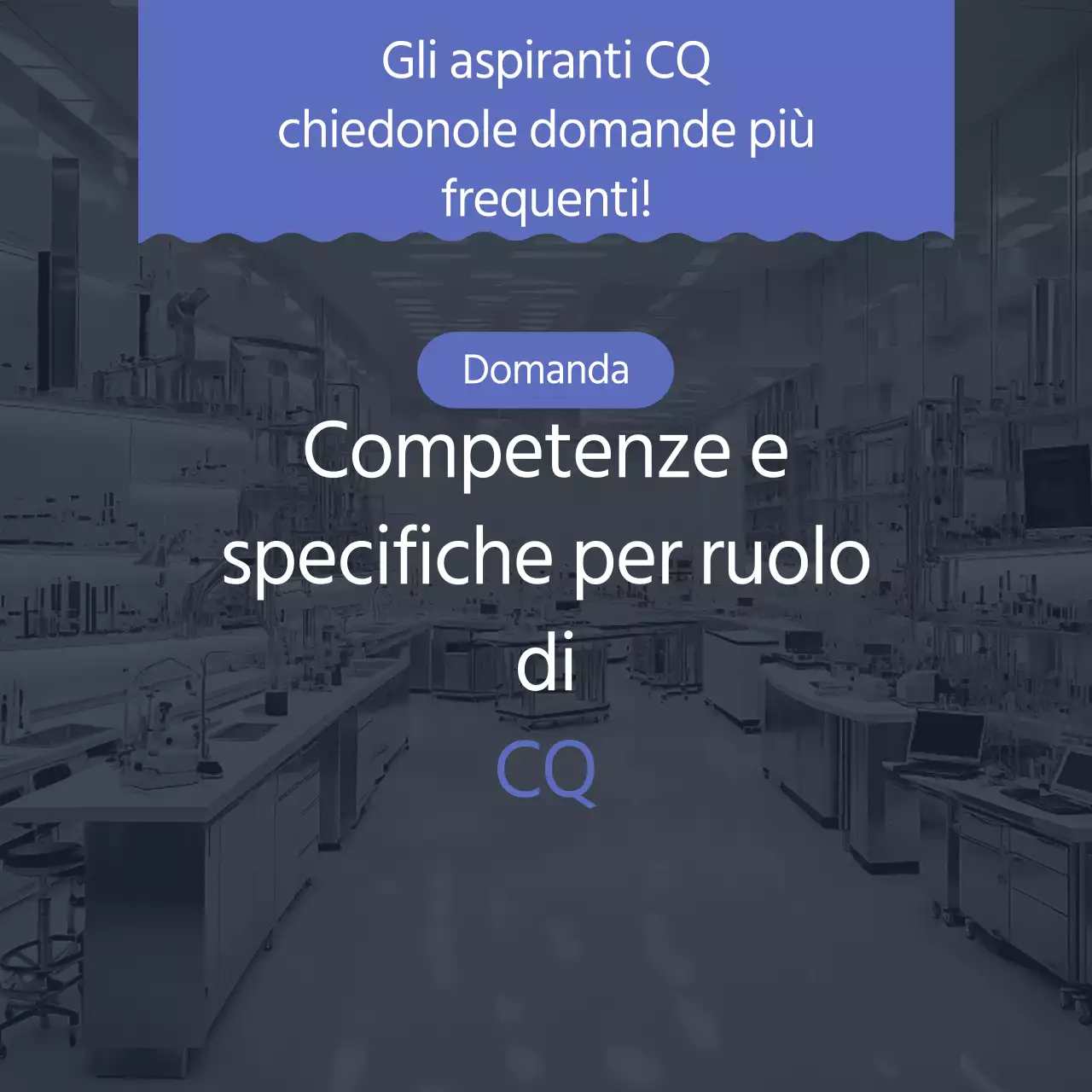 Una semplice lettera di presentazione per domande e offerte di lavoro in blu e marina