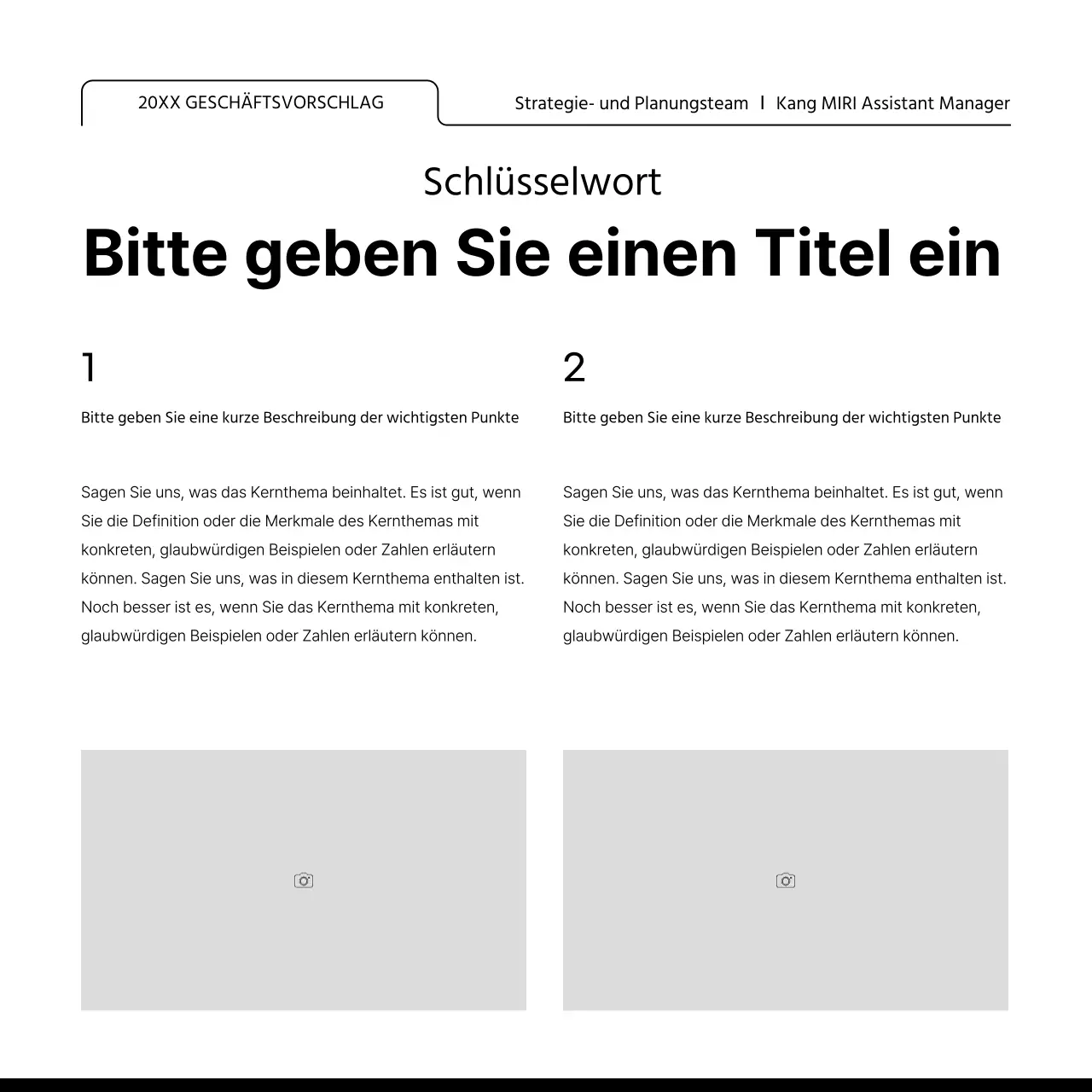 Fördern Sie ein Layout-Design mit vielen einfachen Fotorahmen in Weiß und Schwarz