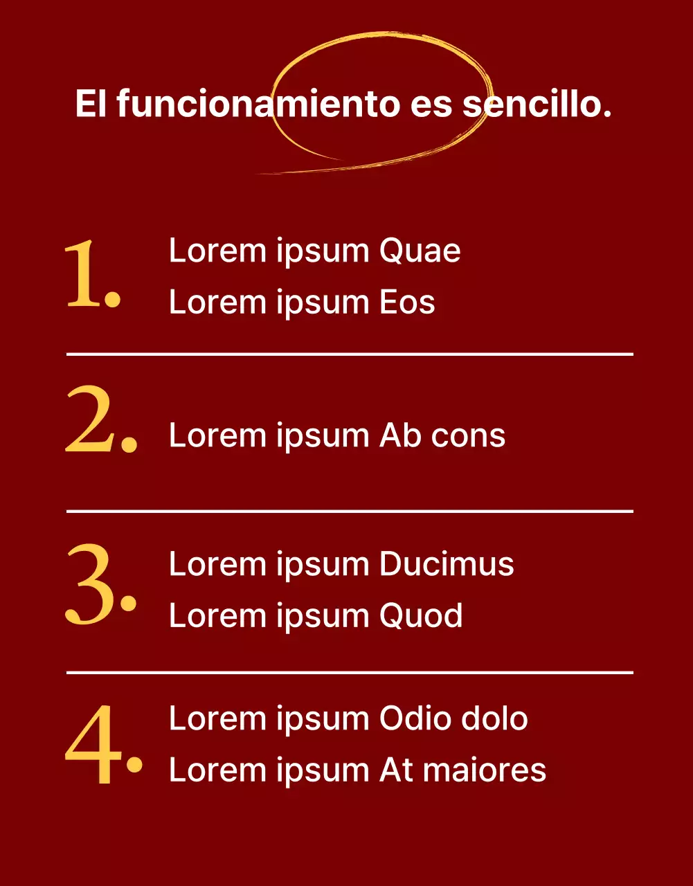 Rojo, simple descripción del producto electrónico