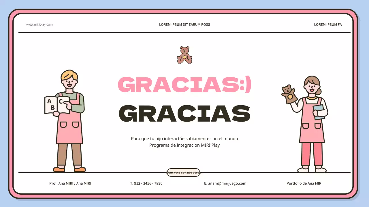 Una bonita cartera de monitor para bebés y niños pequeños en azul claro y rosa