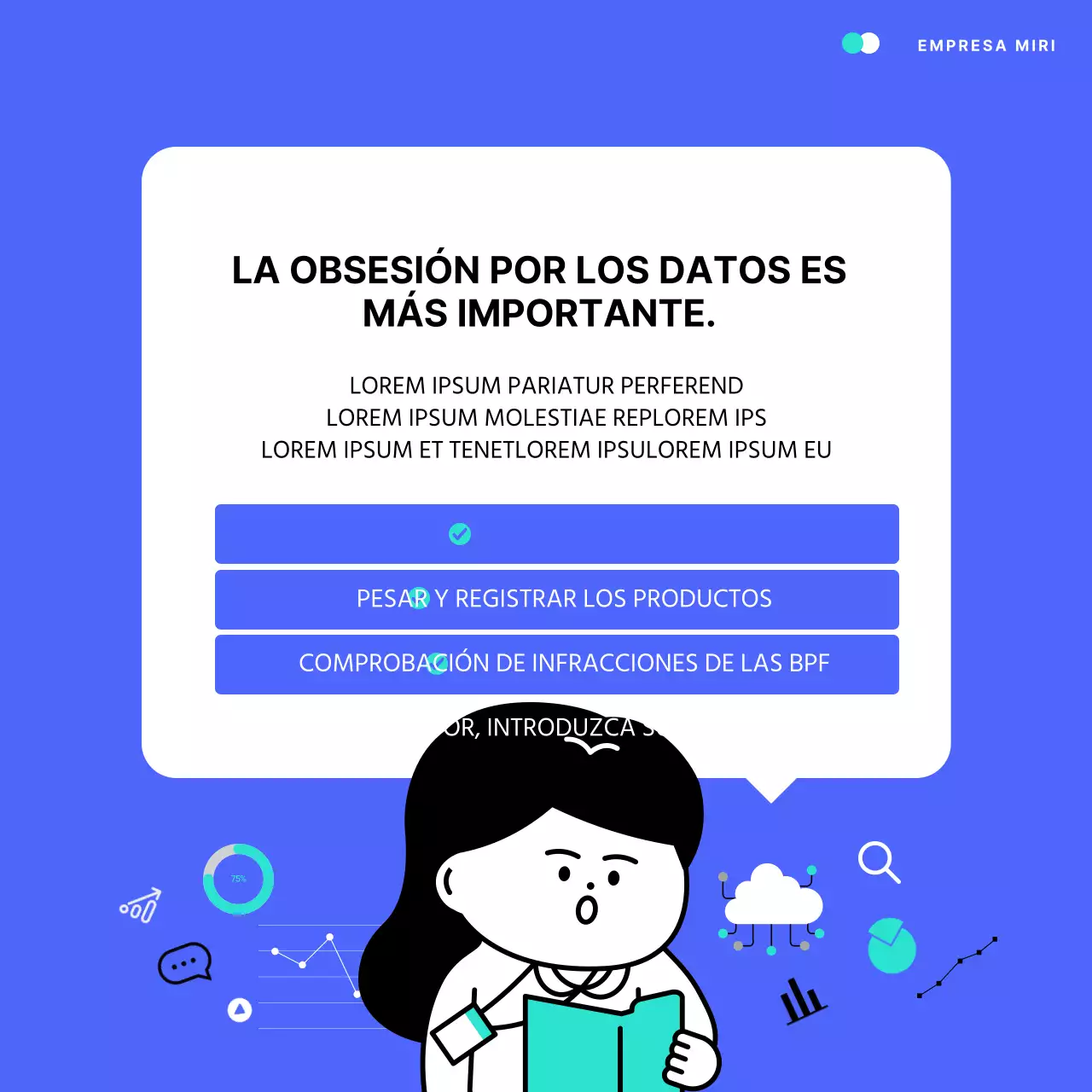 Promover un sencillo curso intensivo de empleo azul y menta