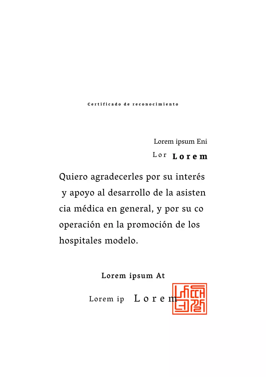 Diseño de notas de agradecimiento