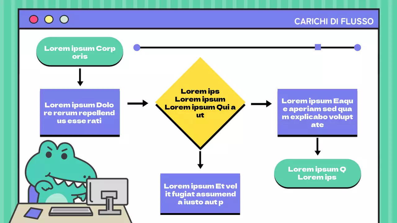 Relazione sugli appunti di marketing di tendenza giallo e viola