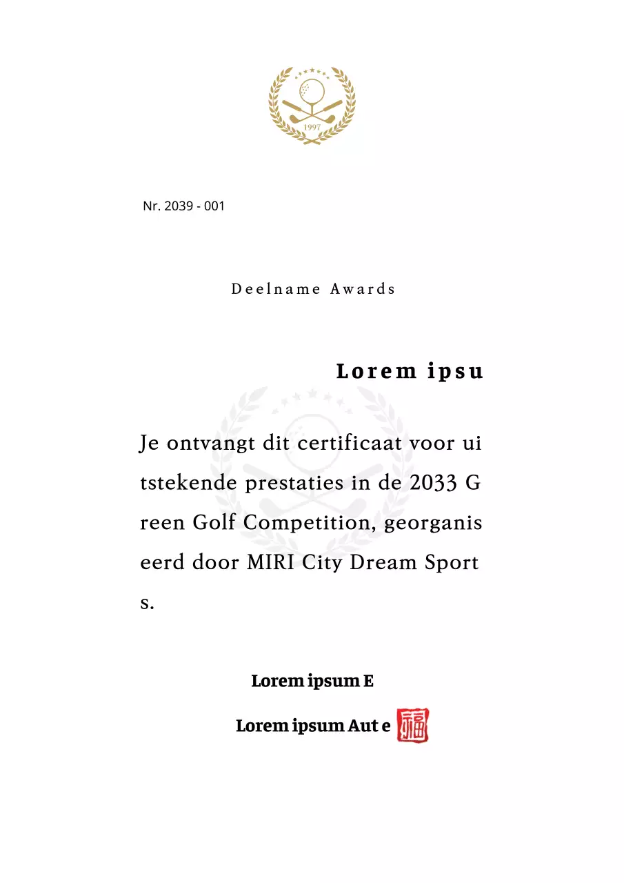 Sportprijzen met Golf Illustrated voor een stijlvolle uitstraling