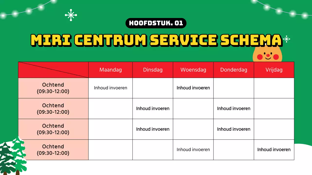 Trendy winter vrijwilligers trainingsmateriaal met een rode achtergrond