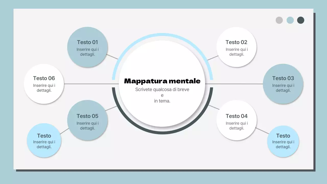 Rapporto di layout multipagina classico bianco e blu cielo