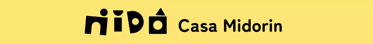 Guardería con simpáticas ilustraciones de juguetes de bloques