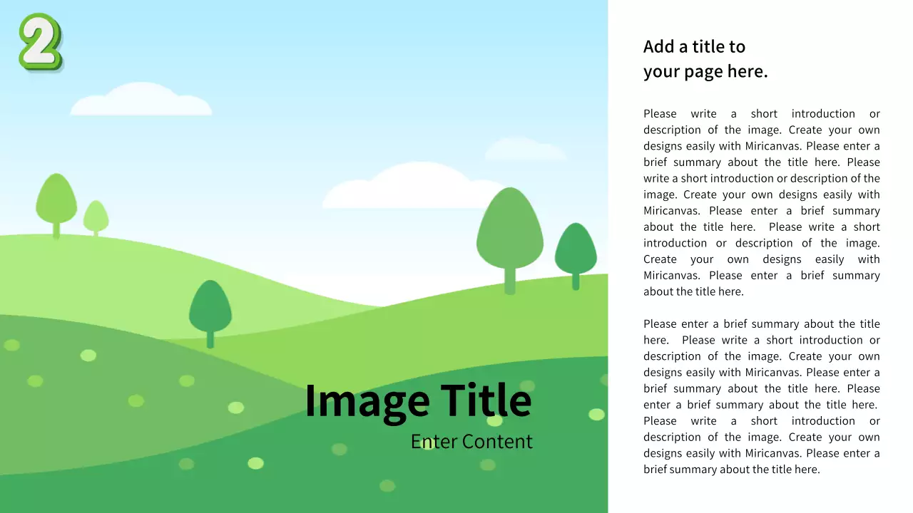 흰색의 단순한 미리캔버스 가이드 활용 소개서