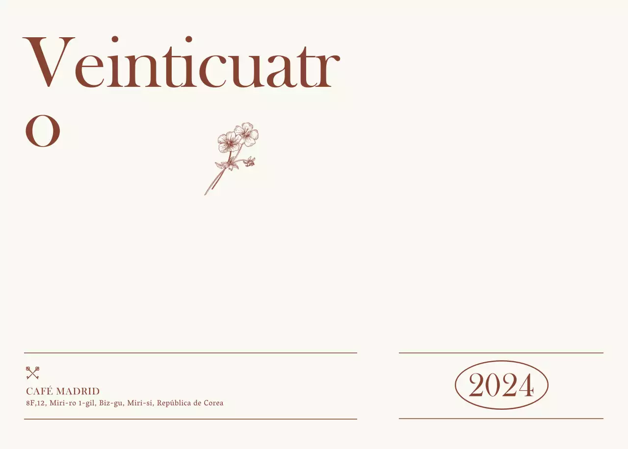 Emocionante diseño fotográfico de café en beige y marrón