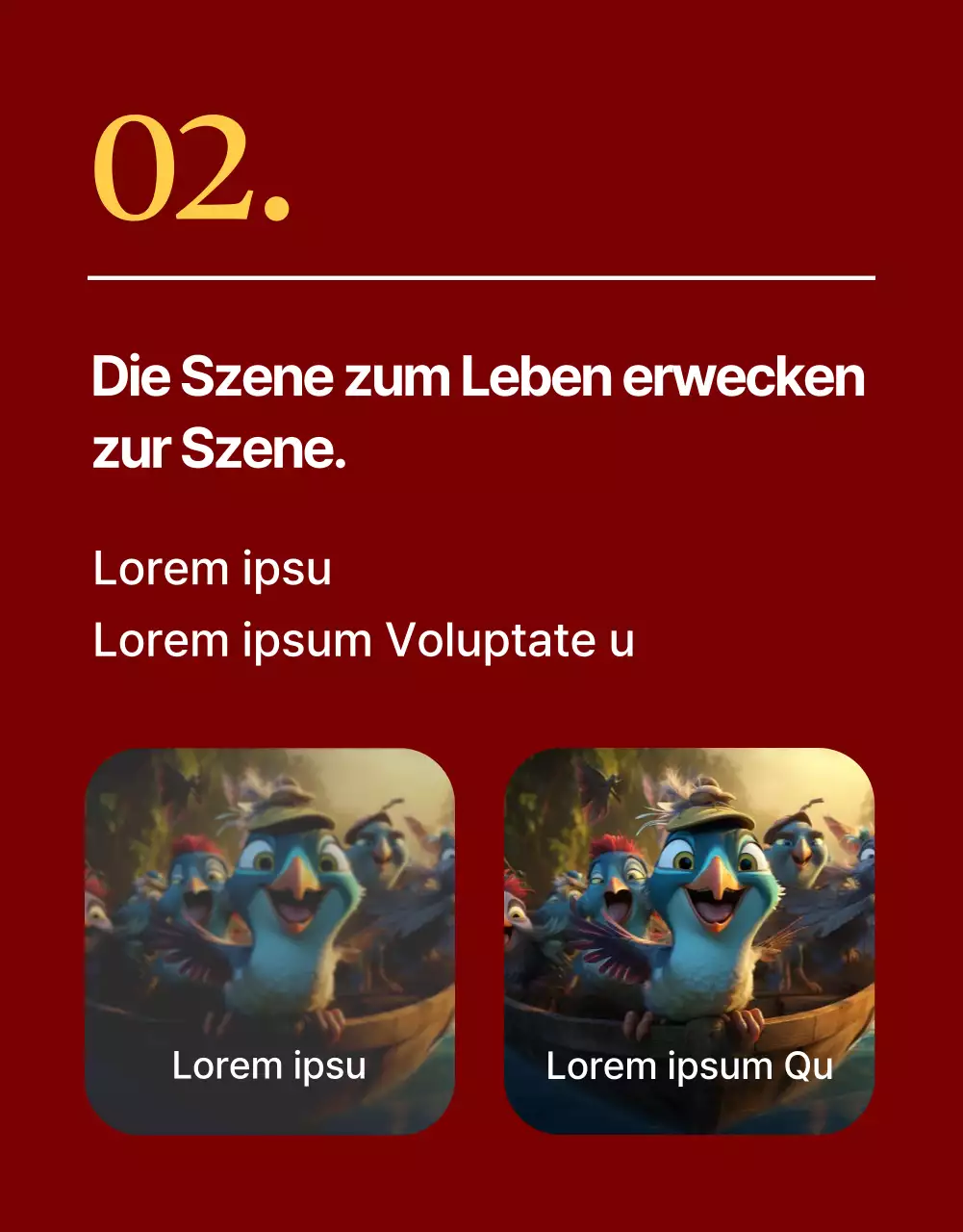 Rote, einfache Elektronik-Produktbeschreibung