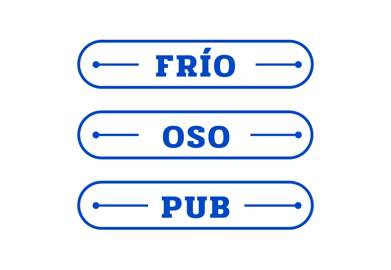 Cartel de cervecería de inspiración retro con tonos azules