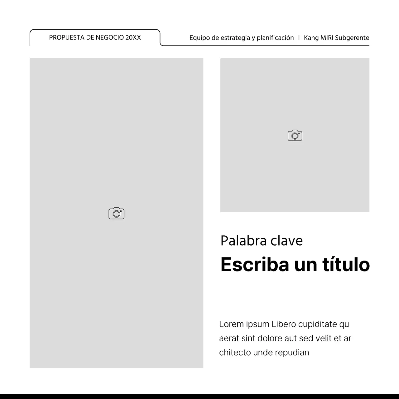 Promueva un diseño con muchos marcos de fotos sencillos en blanco y negro