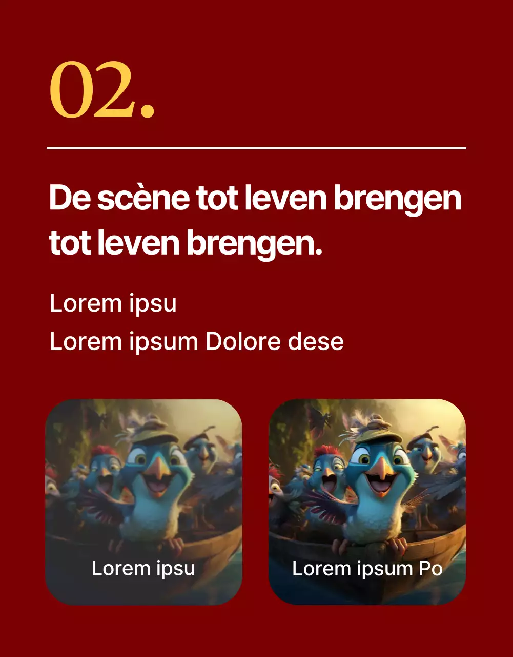 Rode, eenvoudige productbeschrijving voor elektronica