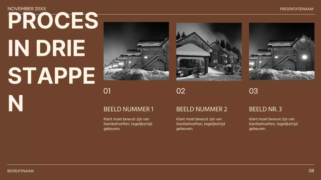 Khaki en Bruin Minimal Diverse Layout Pagina's Rapport