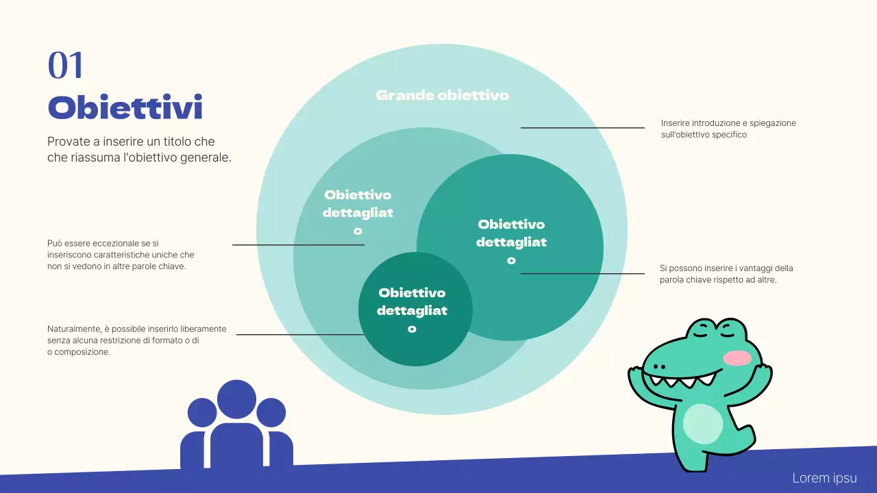 Studio di marketing semplice blu e menta