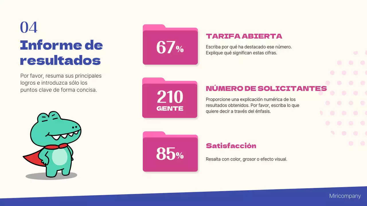 Informe del estudio de marketing Blue and Mint Simple