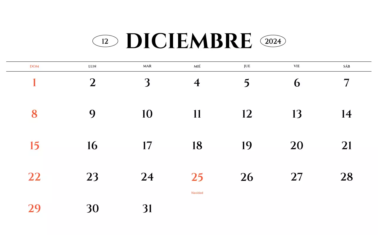 Calendario de pared de estilo sencillo con concepto de fotografía de viajes emocional en blanco y negro