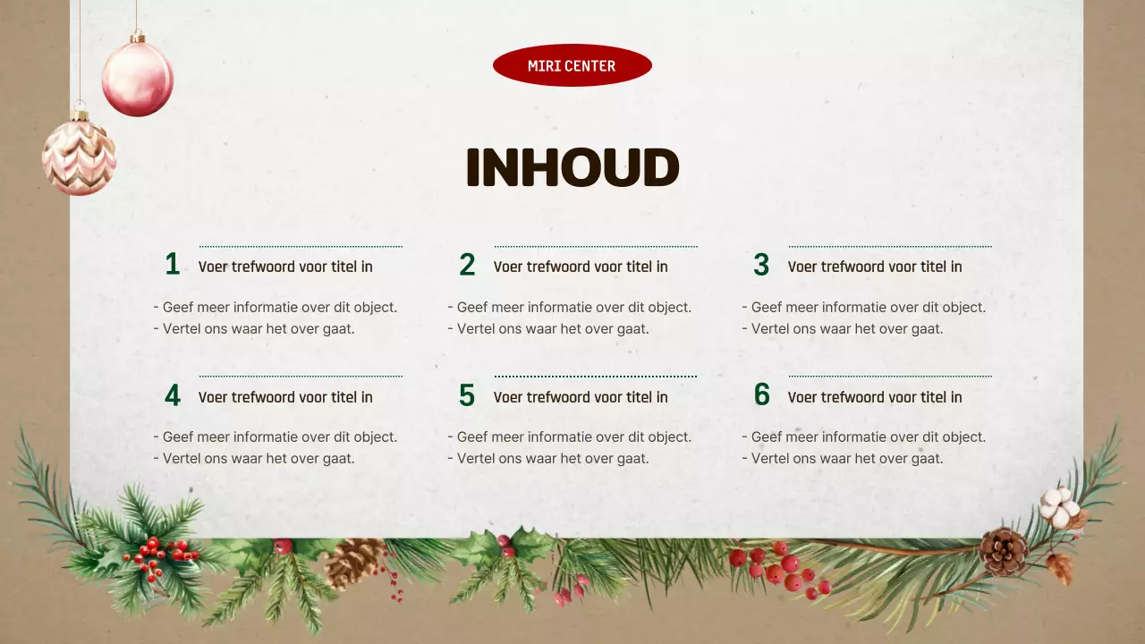 Vintage bruin en beige trainingsgids voor vrijwilligers tijdens de wintervakantie