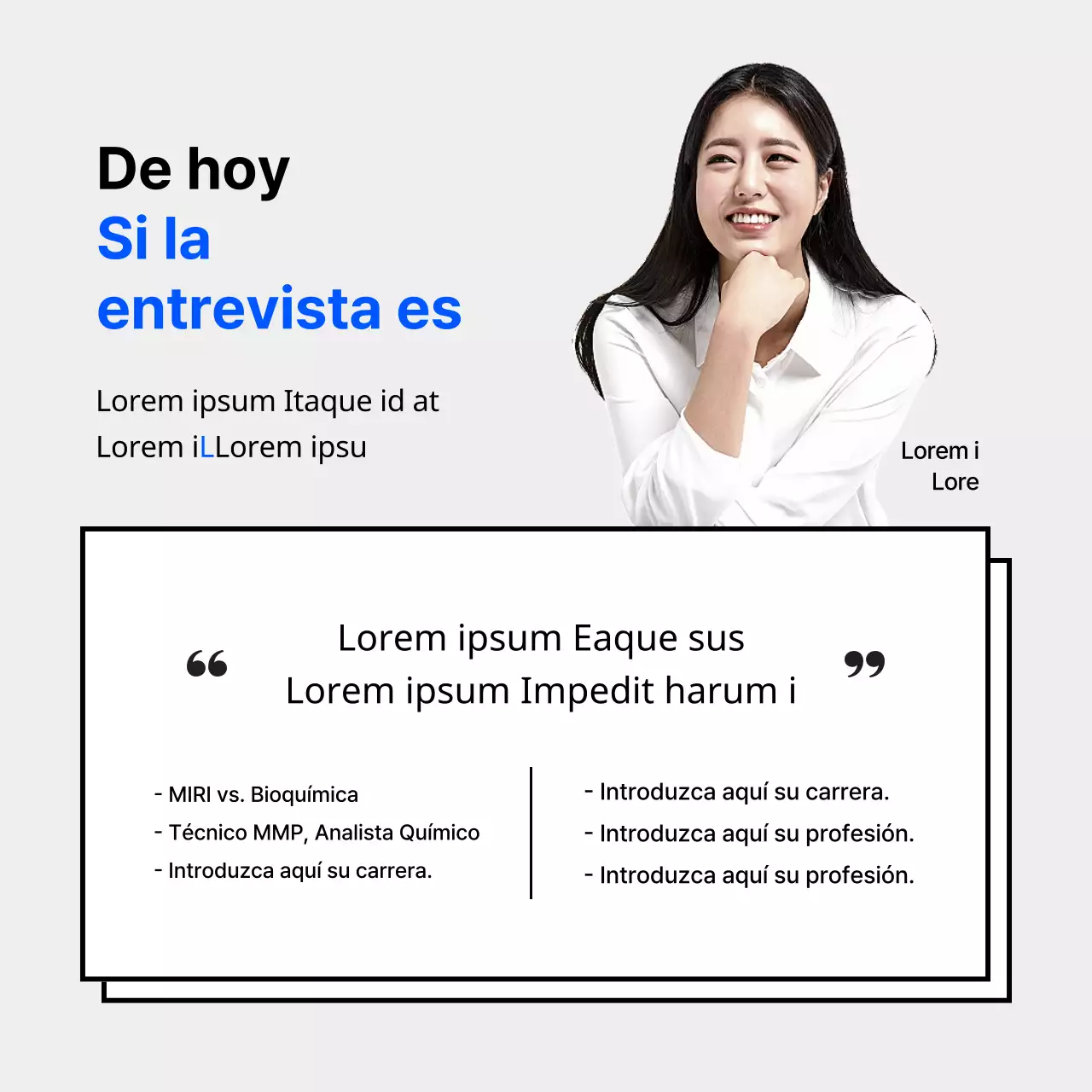 Consejos sencillos de Blue para entrevistas de trabajo a titulares