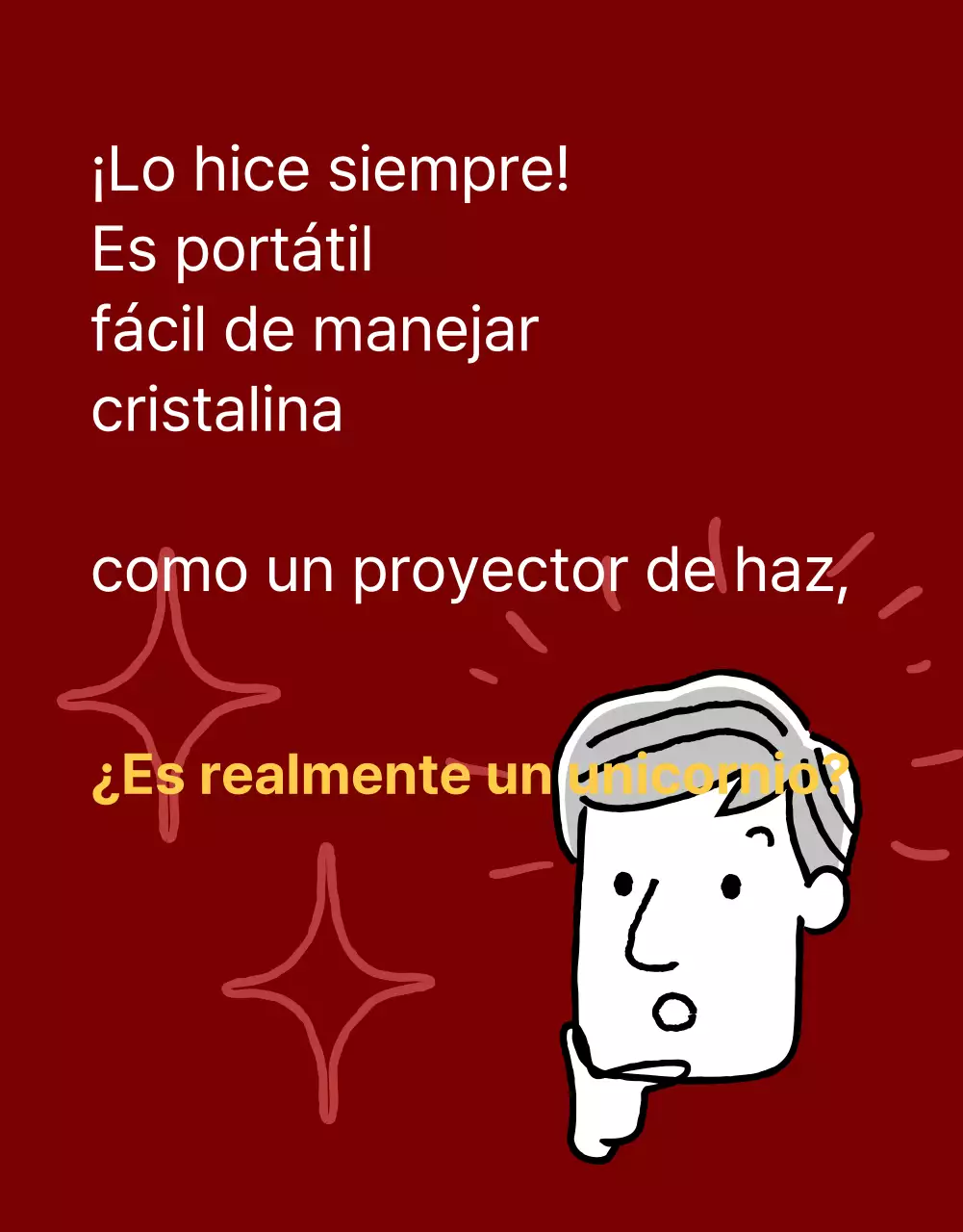 Rojo, simple descripción del producto electrónico