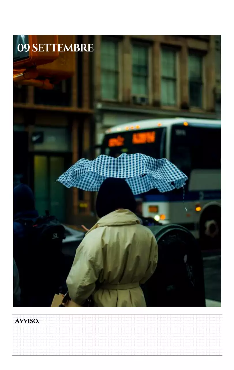 Calendario da parete in stile semplice con concetto di fotografia di viaggio emozionale in bianco e nero