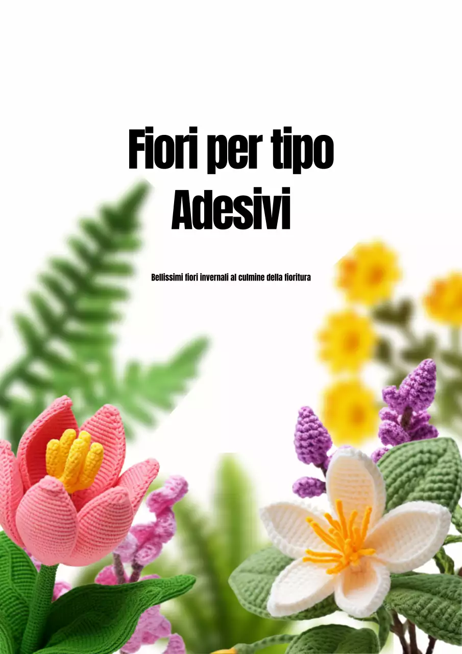 Adesivi floreali per tipo