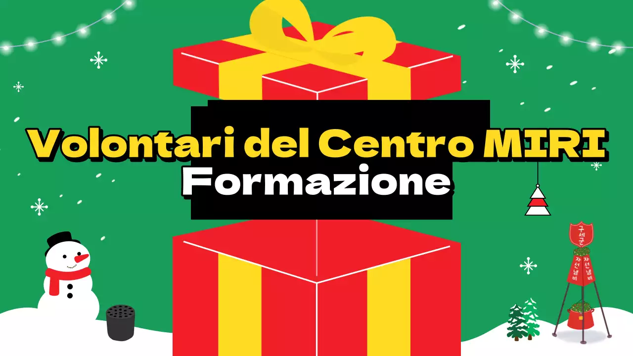 Materiale di formazione invernale per volontari di tendenza con sfondo rosso