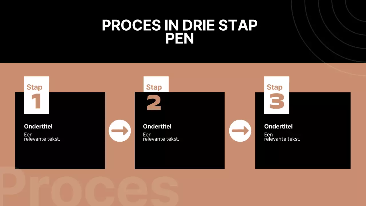 Bruin en Zwart Minimal Multiple Layout Pagina's Rapport