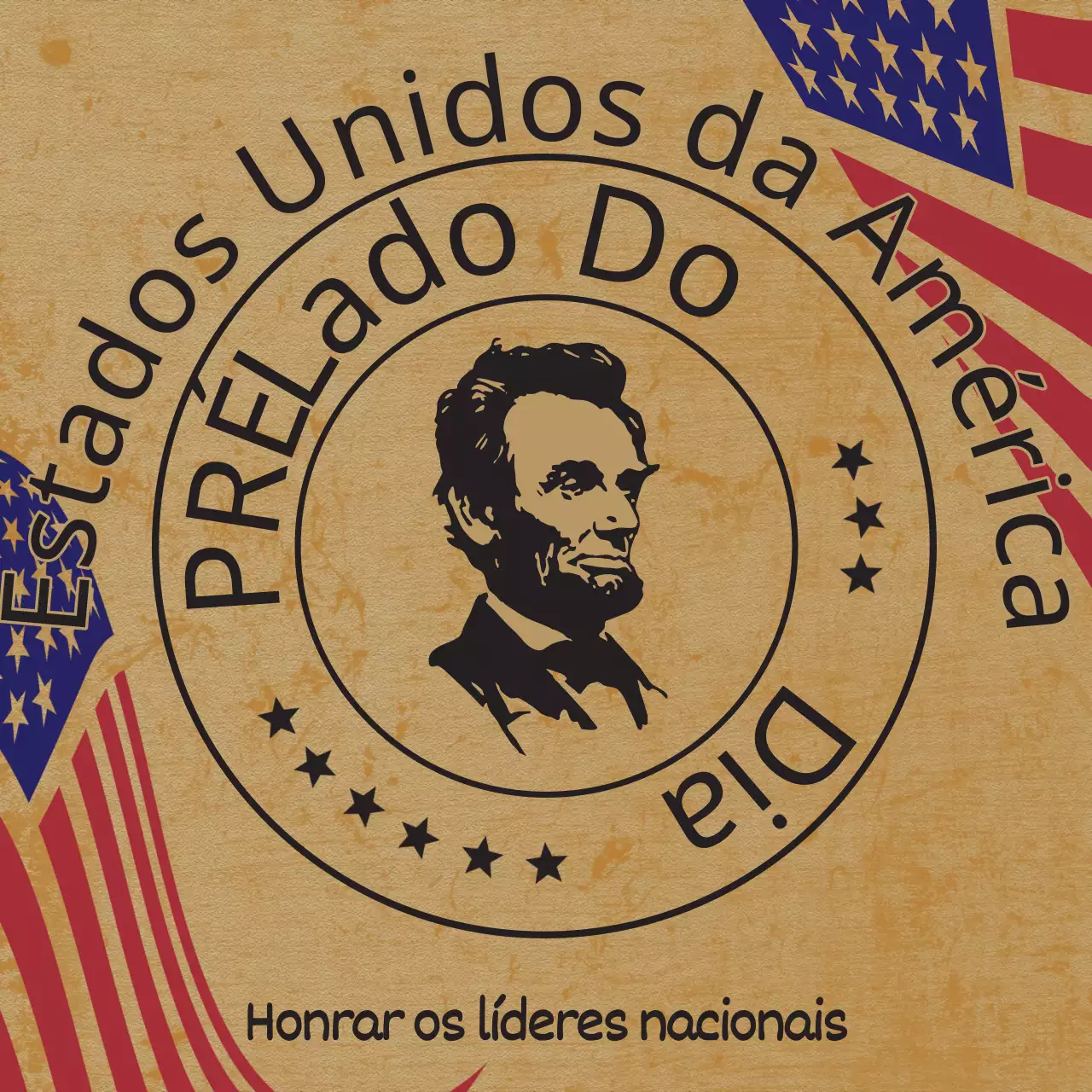 Bege, presidentes vintage;informação do dia