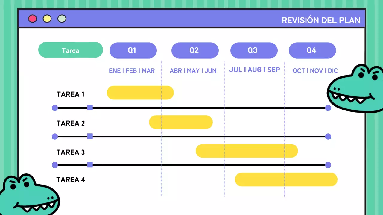 Informe de notas de estudio sobre el marketing de moda en amarillo y morado