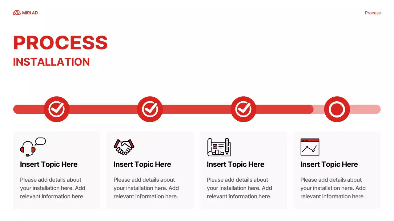Red Professional 광고 가이드 프레젠테이션