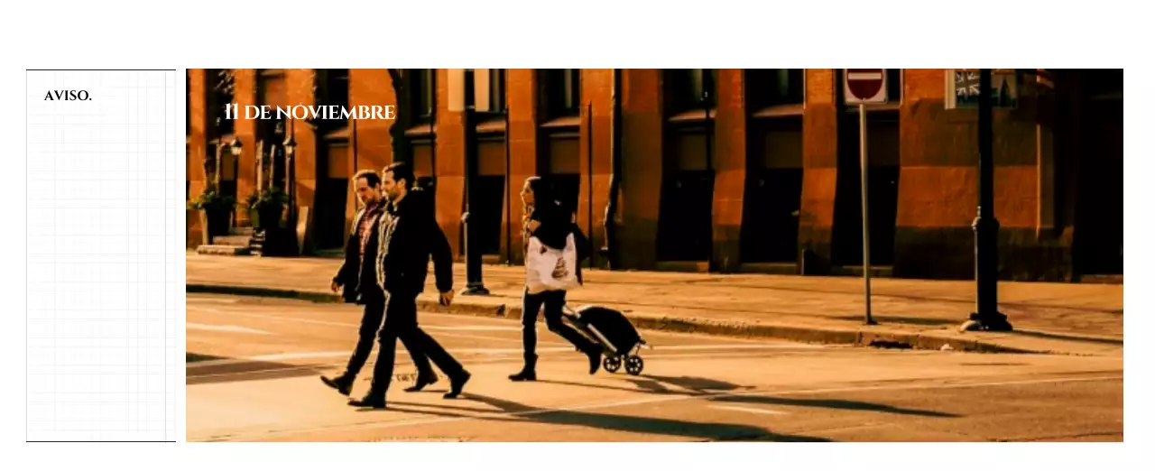 Calendario de pared de estilo sencillo con concepto de fotografía de viajes emocional en blanco y negro