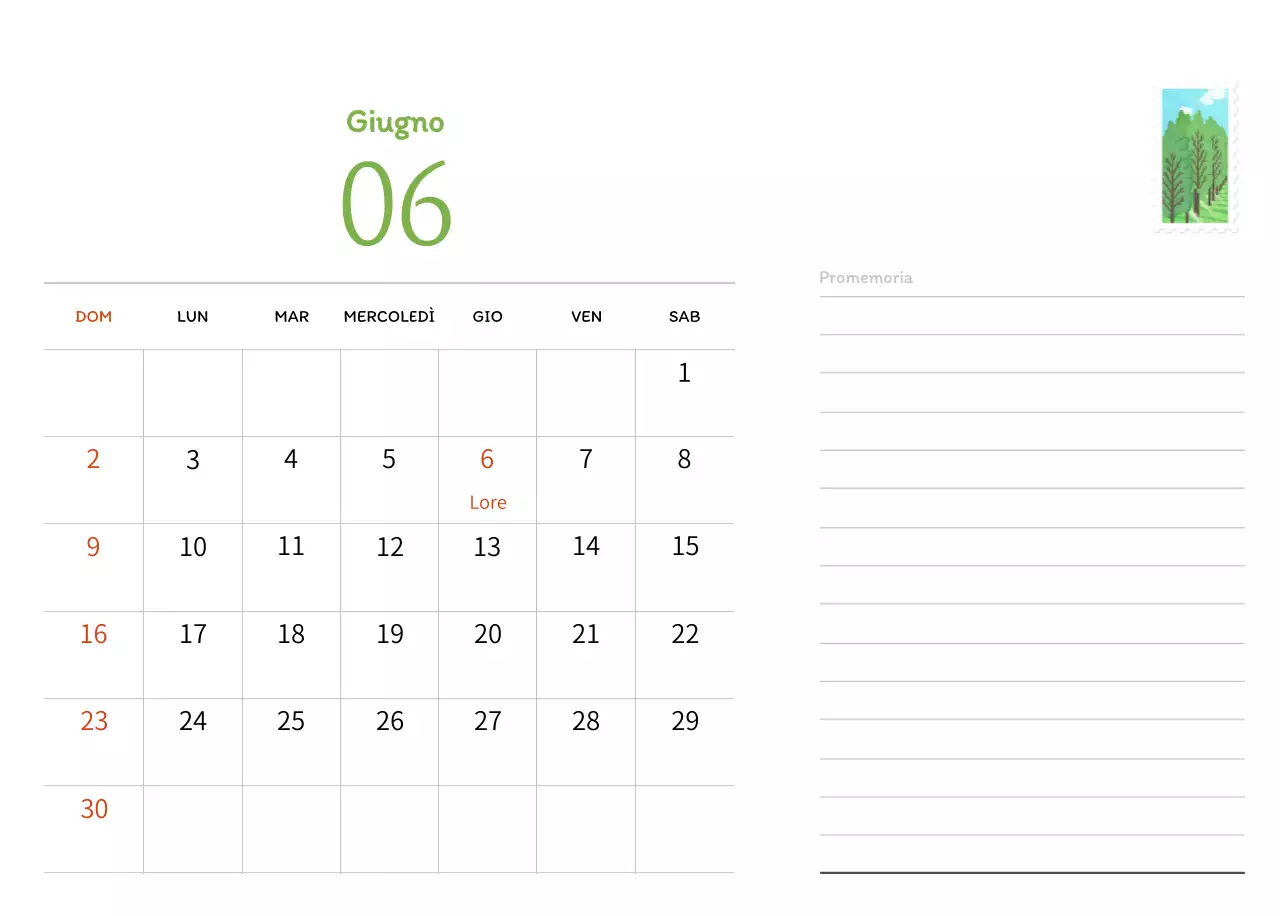 Illustrazioni di francobolli con un concetto caldo