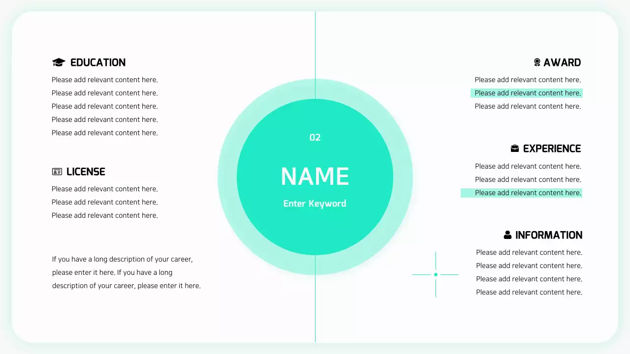 화이트 모던 포트폴리오 이력서 프레젠테이션