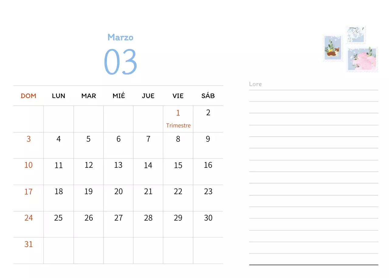Ilustraciones de sellos con un concepto cálido