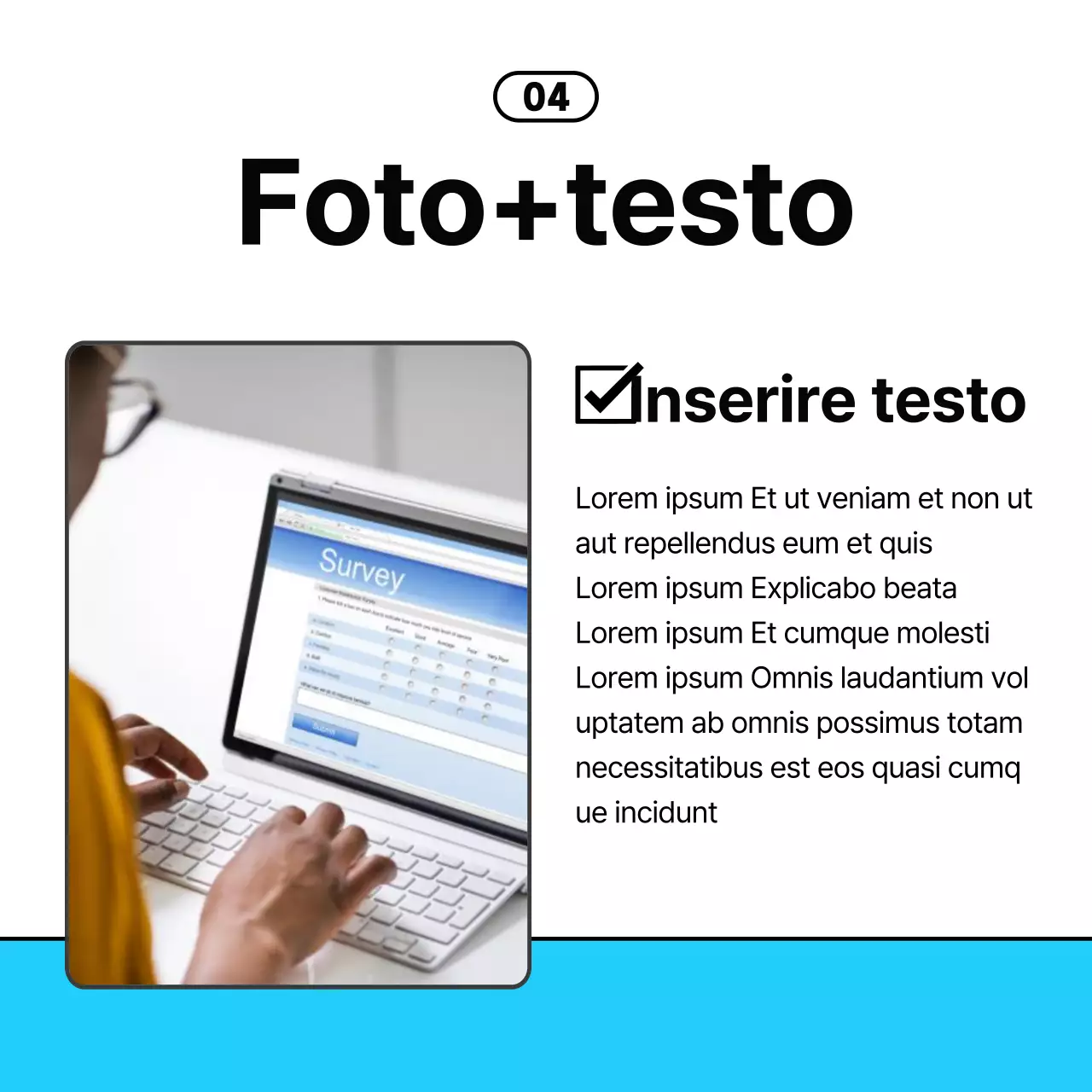  Semplici consigli di lavoro in azzurro e nero